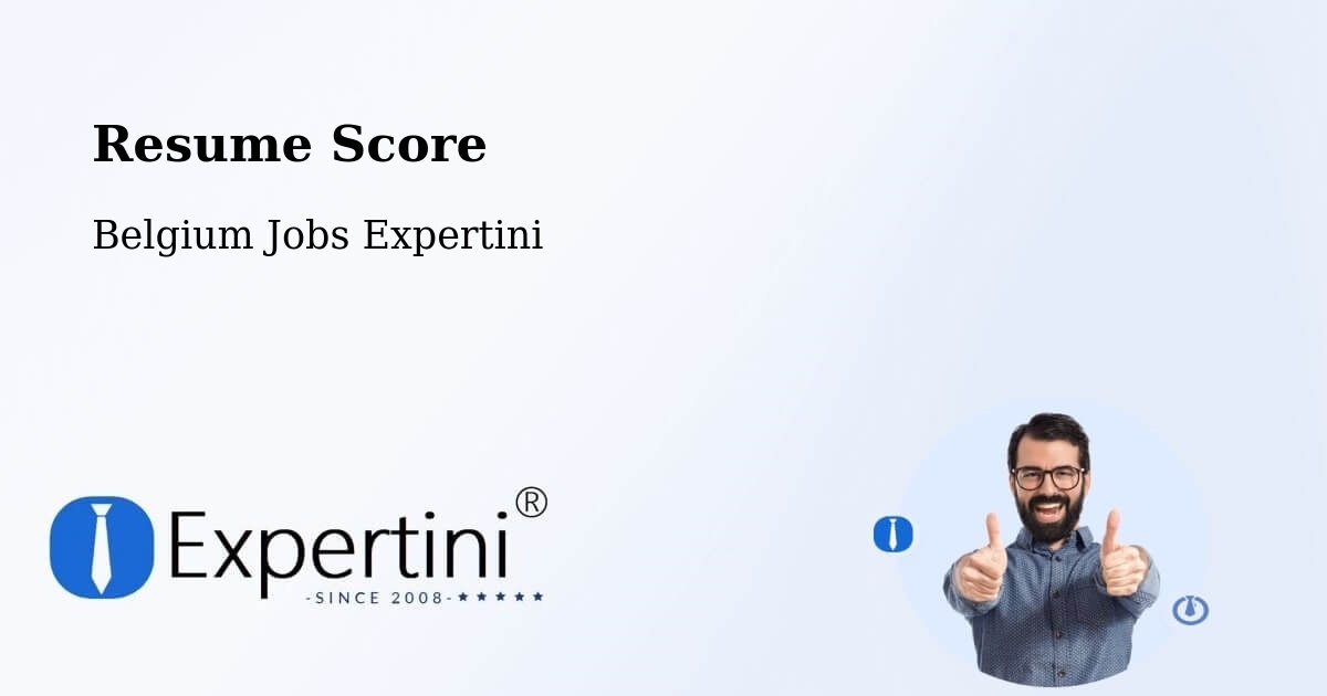 Resume Score & Job Description Match Tool – Malmédy - Belgium Jobs Expertini